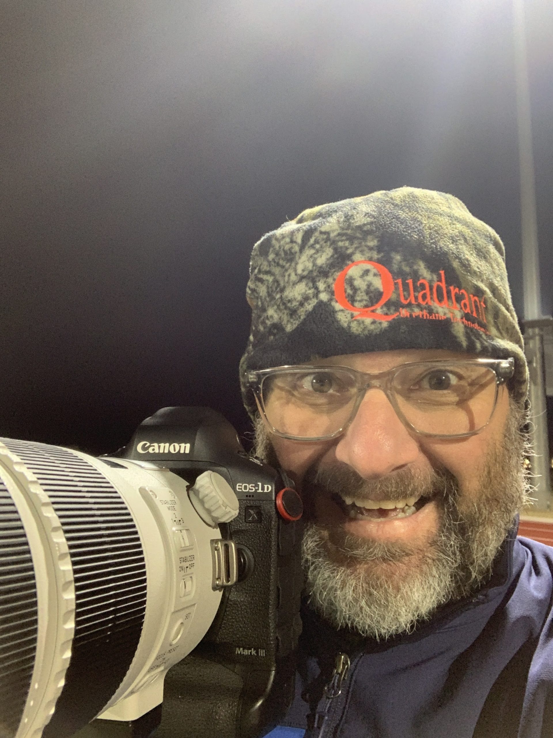 A very chilly night.. February 26, 2021 shooting soccer